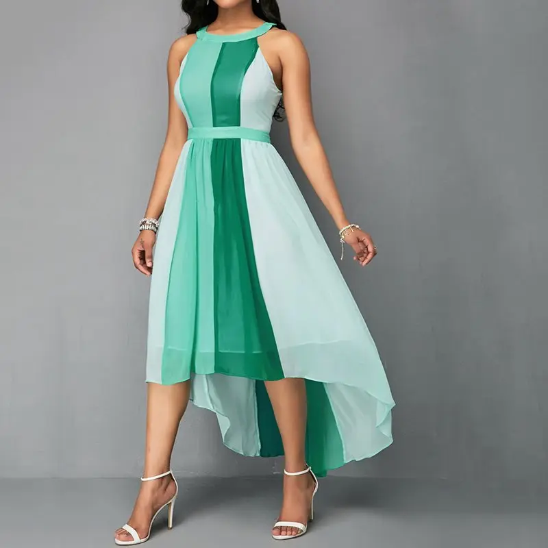 Летнее элегантное вечернее Сексуальное Милое пляжное винтажное женское длинное