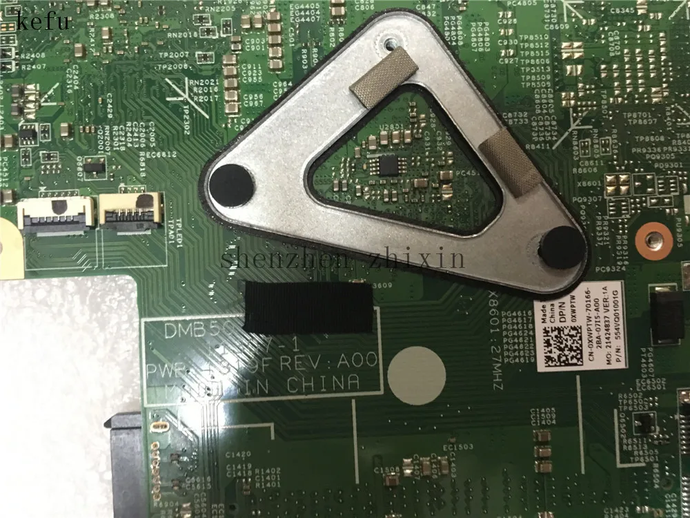 Материнская плата для ноутбука DELL INSPIRON 15Z 5523 0XWPTW CN DDR3 системная со стандартным