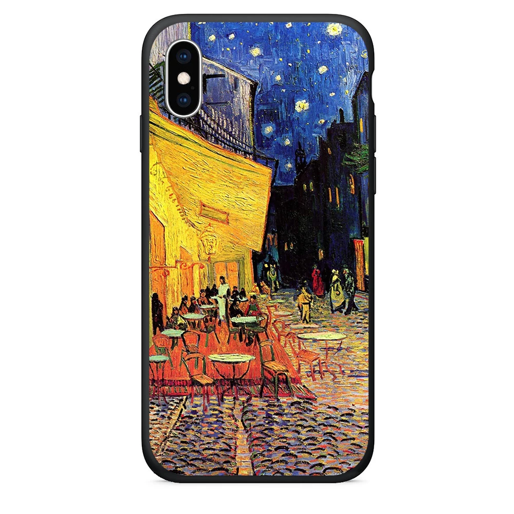 Soft TPU Colorful Cover Back Protective for iphone xr case Pattern Phone Case 6 8 5se cases |