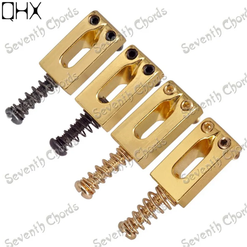 6 шт. плоские седла для электрогитары 4 вида|gold tremolo|tremolo bridgefor electric guitar |