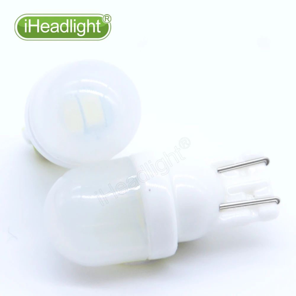 10 шт. T10 W5W 194 168 12V светодиодный автомобильный стояночный боковой номерной знак