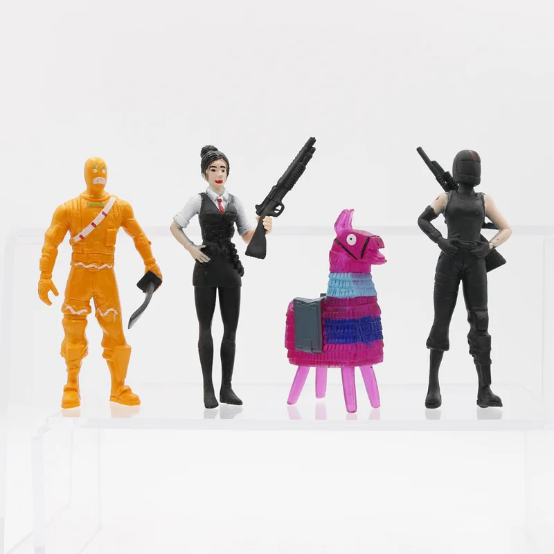 12 шт./компл. крепость ночь ламы PVC Фигурки игрушка Битва игрового персонажа крепость модель игрушки куклы Рождественские подарки для детей