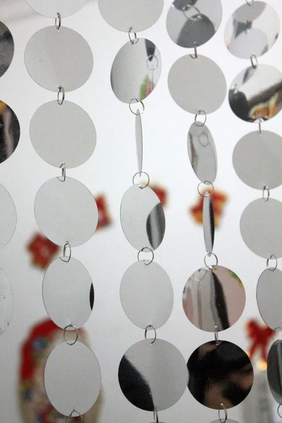 

Шторы из ПВХ пайеток FAWNUOS 10 полосок