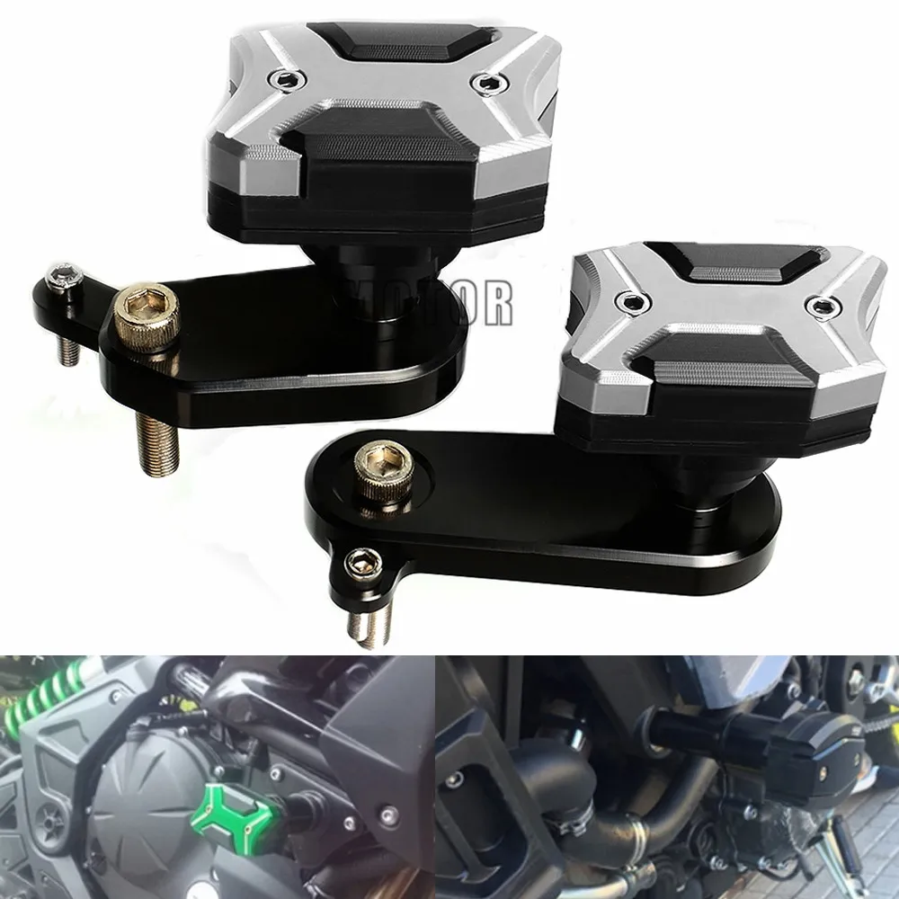 Для Kawasaki Ninja ZX6R ZX636 2009 2011 2012 защита от падения мотоциклетные рамки Краш колодки