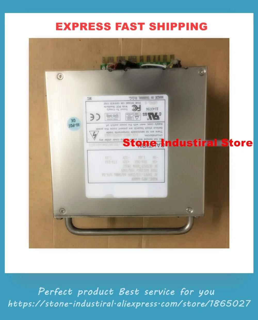 Оригинальный резервный блок питания EMACS MP2-4400F 400W для промышленного компьютерного оборудования