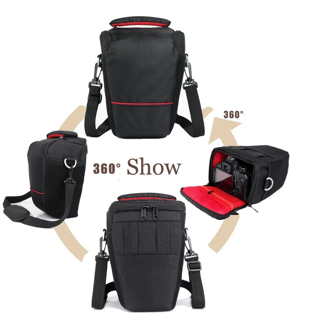 Lightdow DSLR камера сумка чехол для Canon 1300D 200D 70D 77D 750D 6D 1100D 100D 700D 80D T6 T5 Nikon Чехол объектив