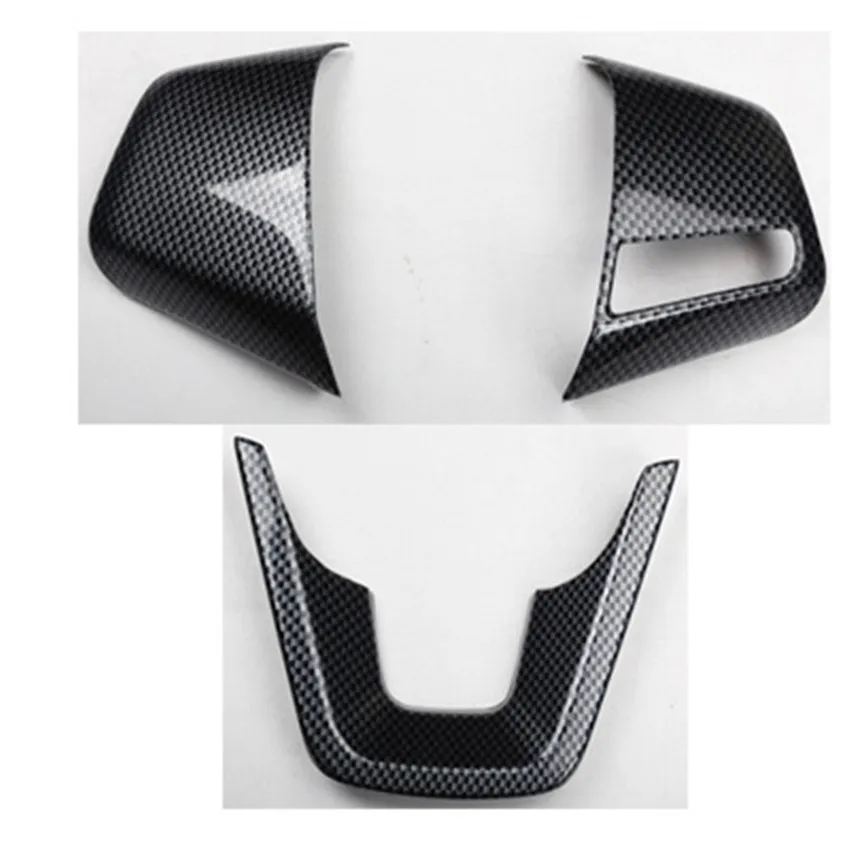 Бесплатная доставка 3 шт./лот ABS углеродное волокно или деревянное зерно рулевое