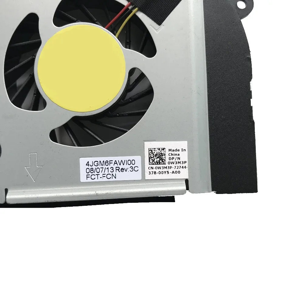 Оригинальный охлаждающий вентилятор для процессора Dell XPS 15 L501X L502X KSB0705HA-A AC94 0W3M3P