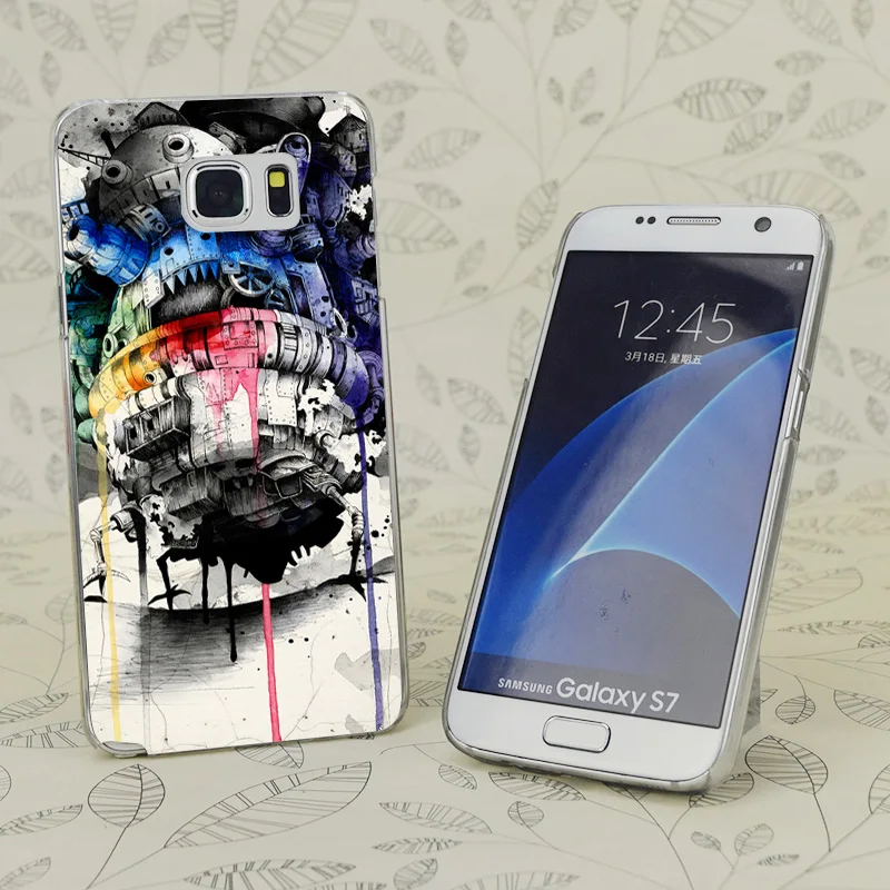 Прозрачный жесткий чехол для samsung Galaxy S 3 4 5 6 7 Mini Edge Plus Note 9 C4292 |