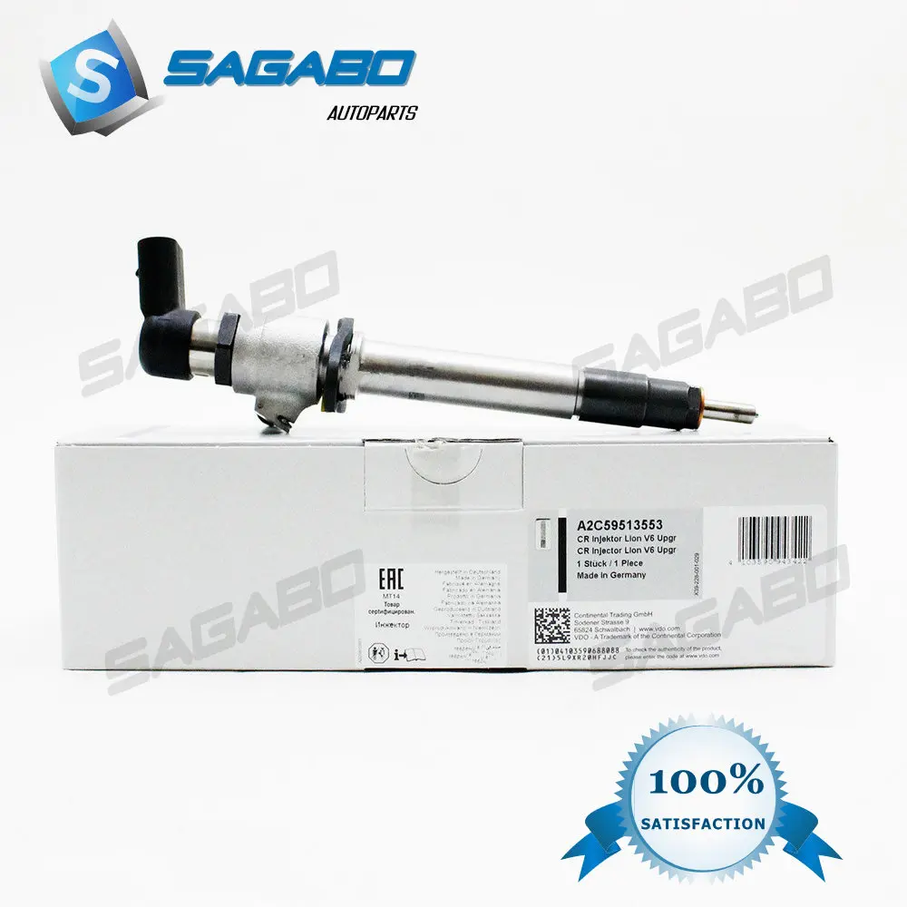 

Brand new hight quality Genuine Fuel Injector 5WS40252 A2C59513553 for 7H2Q-9K546-CB L006496