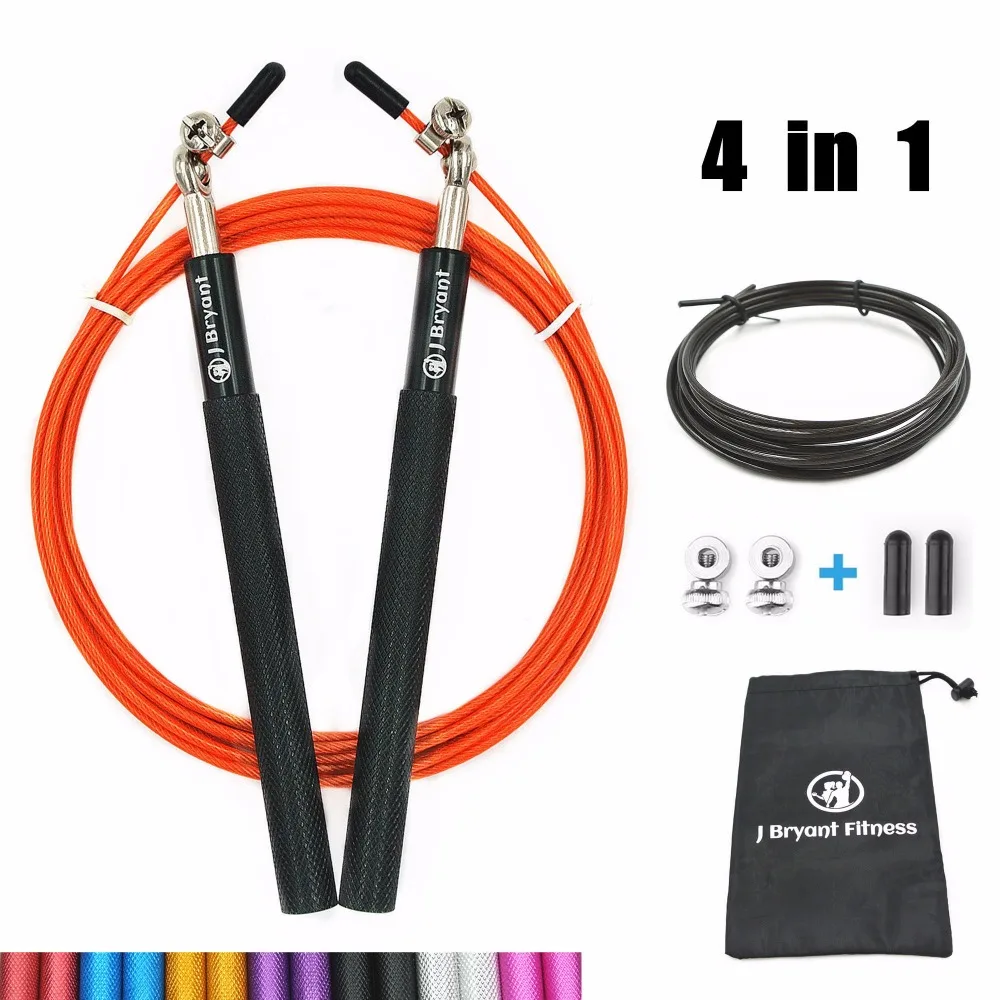 

Fitness Metal Bearing Jumping Rope Crossfit Women Speed Rope MMA Boxing Home Gym Training Equipment Professional Skipping