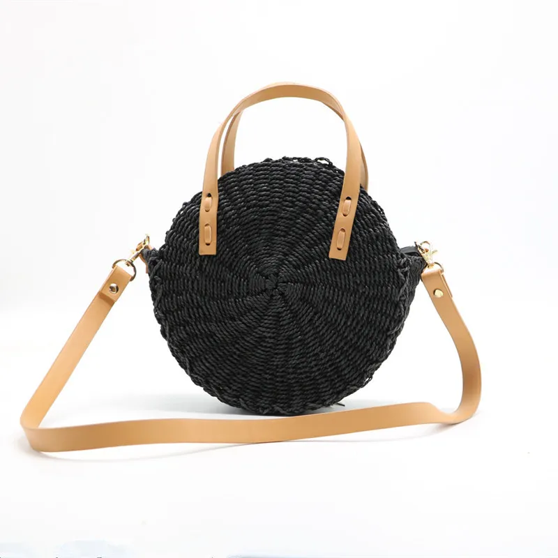 Blascher новая круглая сумка высокого качества соломенная женская летняя пляжная