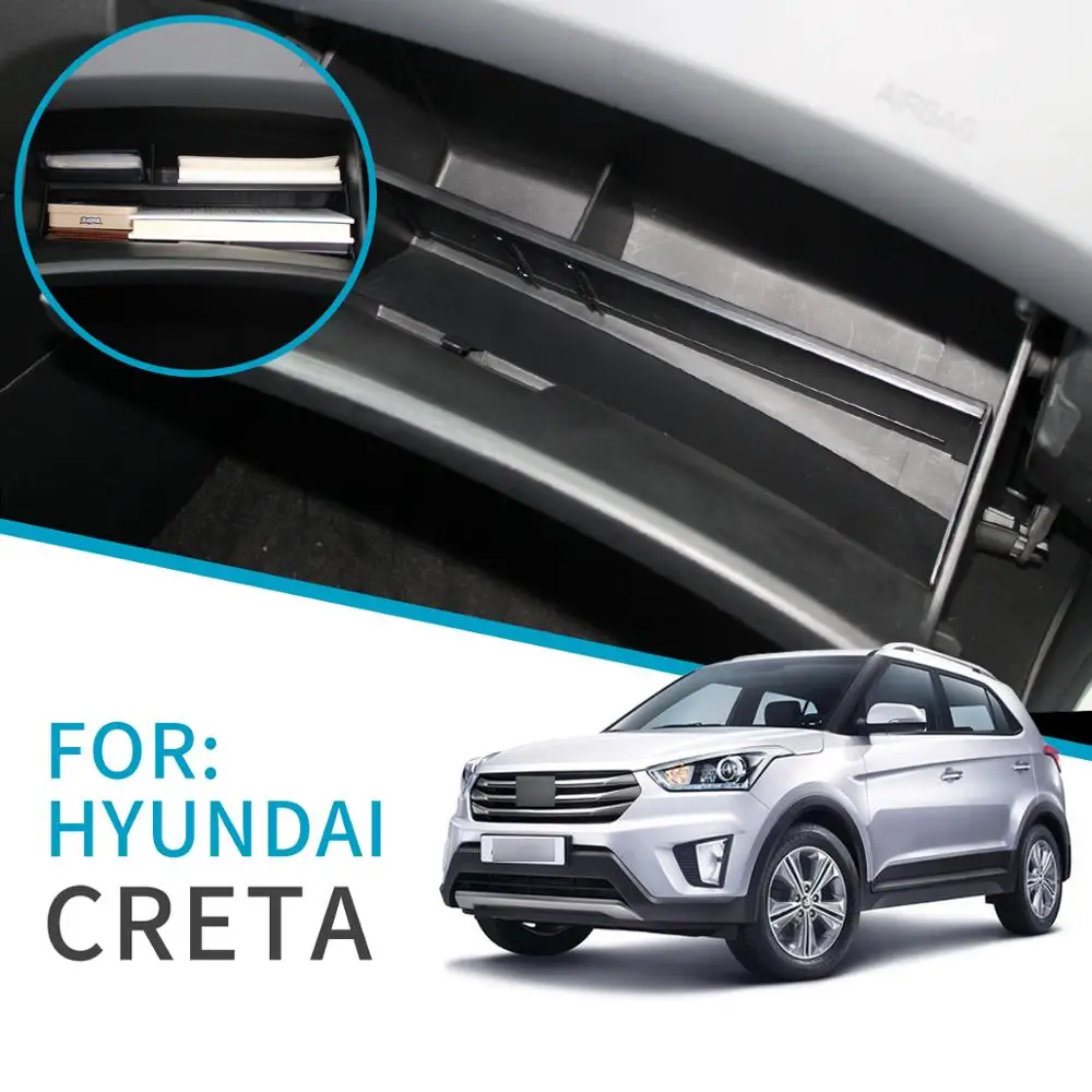 Smabee Автомобильная перчатка интервал Центральная коробка для Hyundai Creta 2014 ~ 2019 IX25