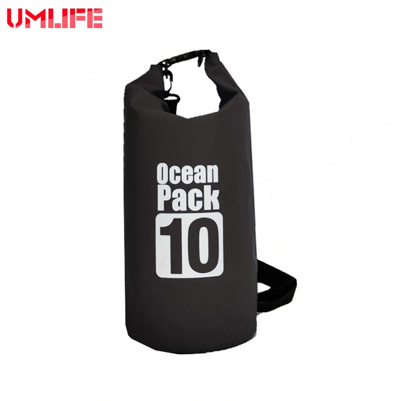

7Color 500D PVC Tarp Trekking Drifting Seal Rafting 10L Bag Double Straps Ocean Pack Outdoor Waterproof Bag Dry Bag