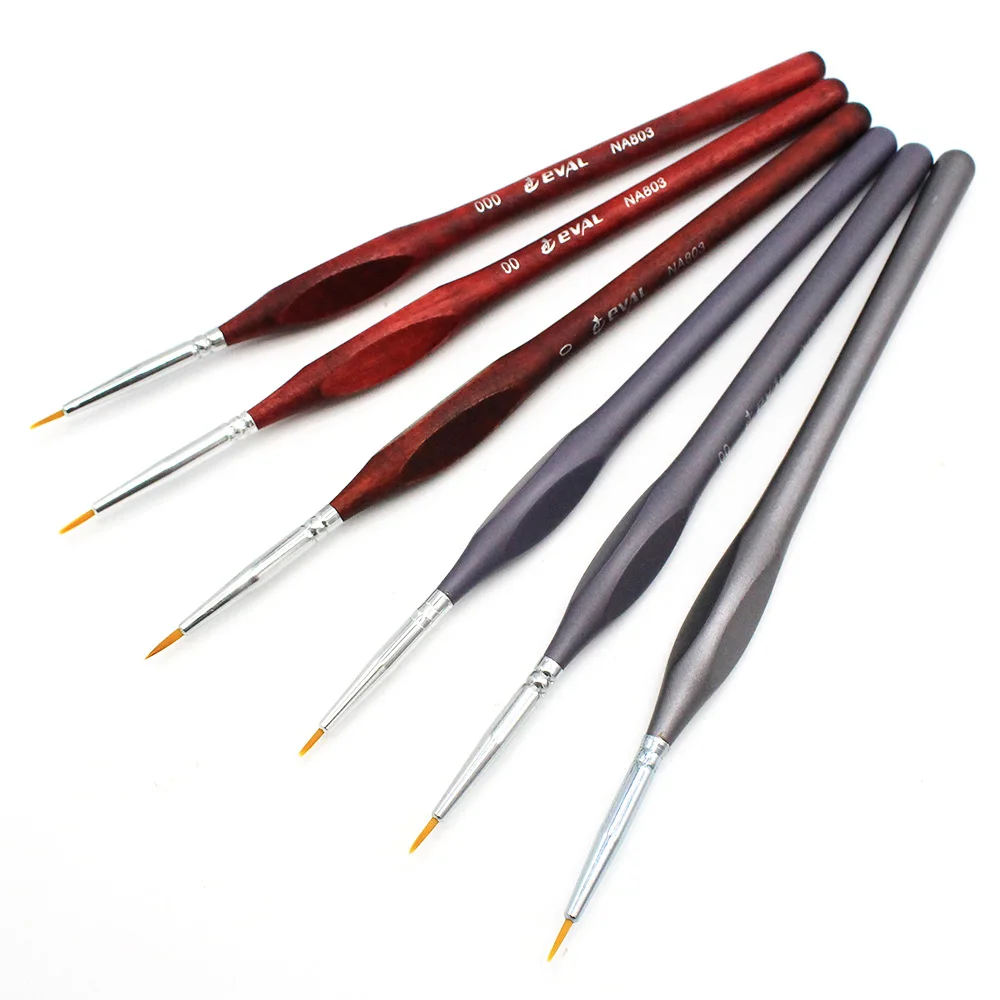 Оценочная 3 шт. комплект тонкой миниатюрный деталь изогнутым наконечником ручка