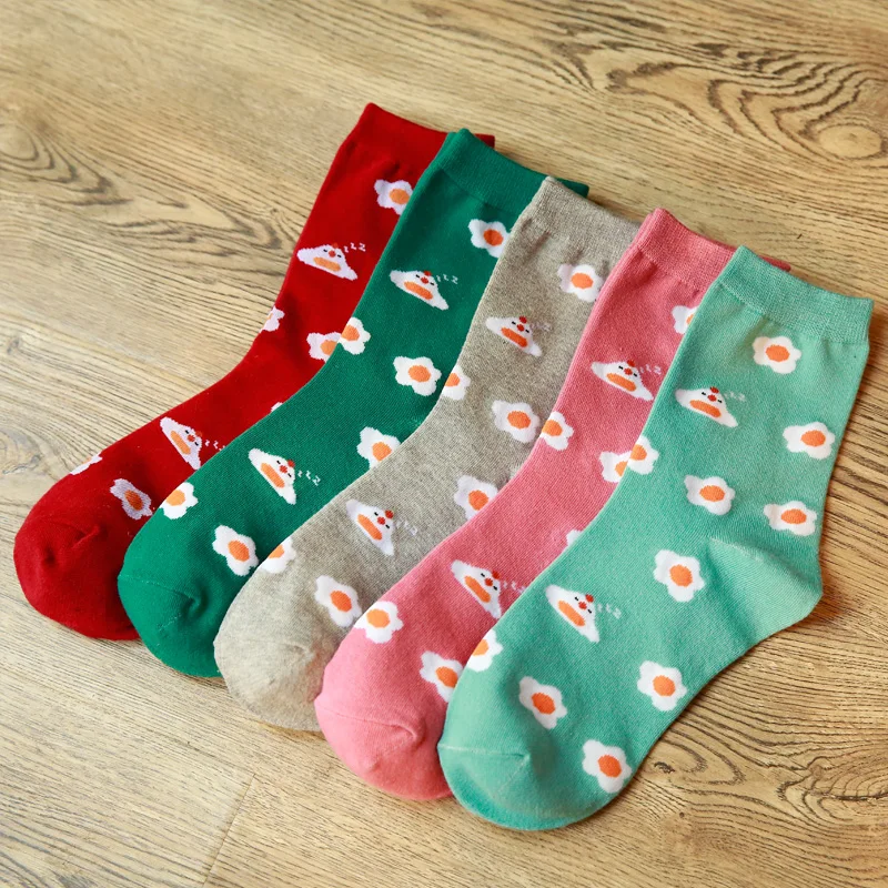 Зазор! Новинка женские носки без пятки сезон осень зима EUR35 40 из хлопка|woman socks cotton