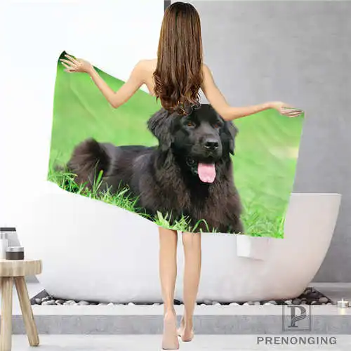 Пользовательский Newfoundland-Dog(1) тряпка для ванной комнаты полотенце s полотенце для лица/банное полотенце для душа s Размер 33x74 см/72x143 см#18-12-16-02-75