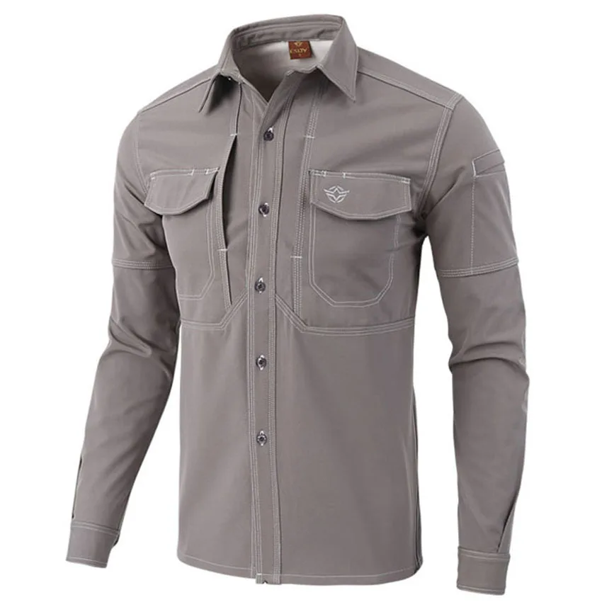 Mortonpart Новый Для мужчин зимние Softshell флис тактическая рубашки Открытый спортивные