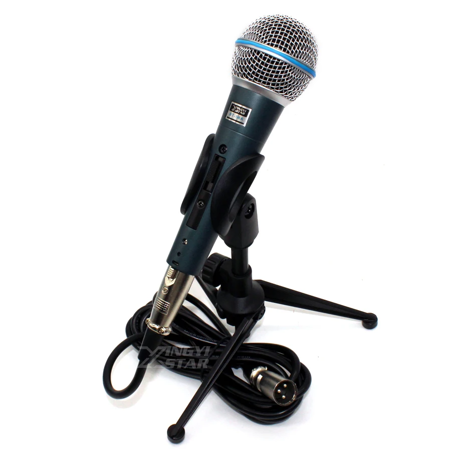 Профессиональный переключатель динамическая Проводная подставка для микрофона