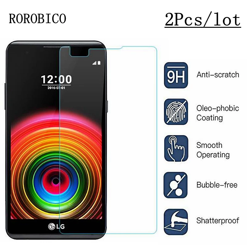 2 шт./лот закаленное стекло для LG X Style K200DSF K200DS/X Screen K500/X Power K210/X Cam K580 K580DS K580Y Защитная