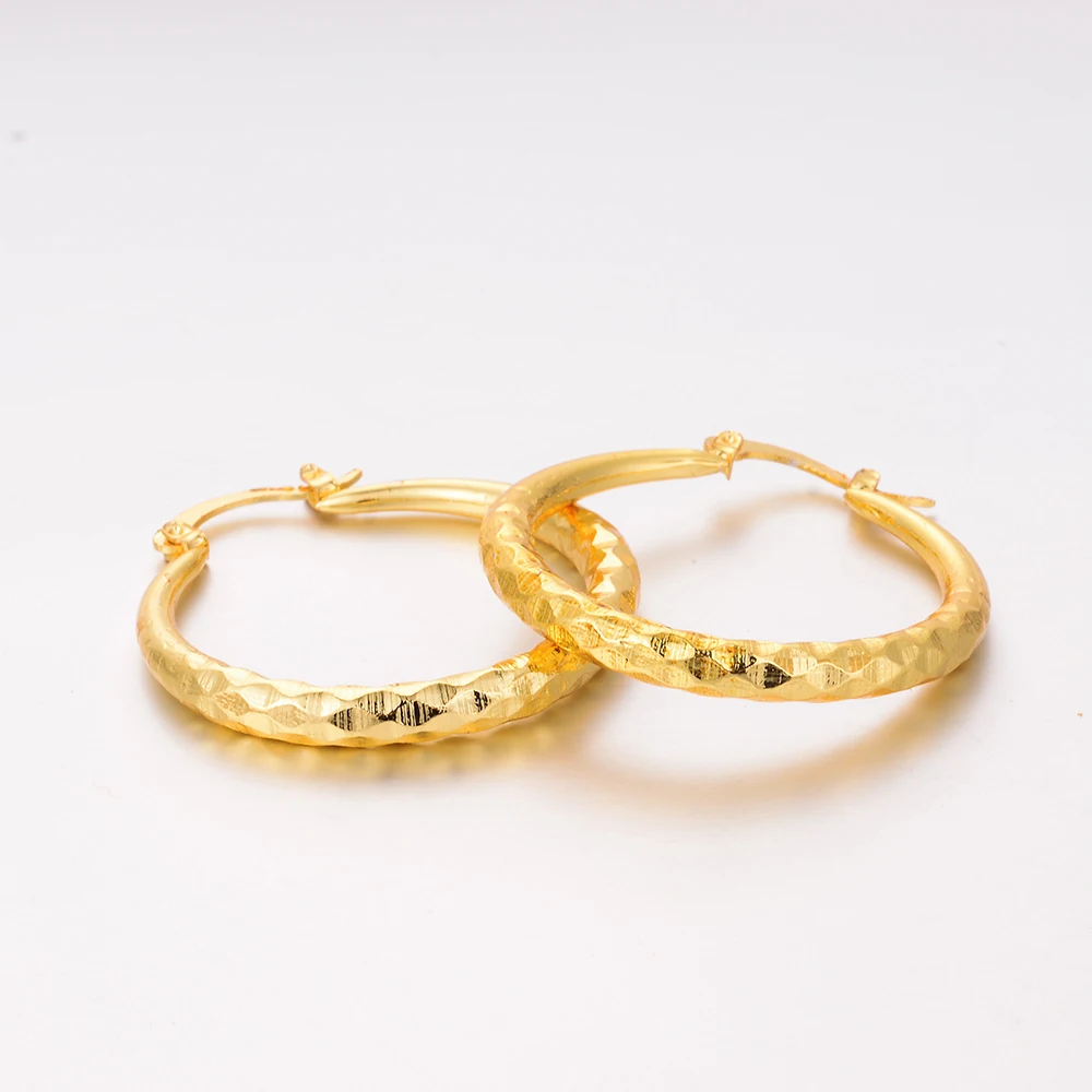 WANDO классические трендовые золотые металлические большие круглые повседневные