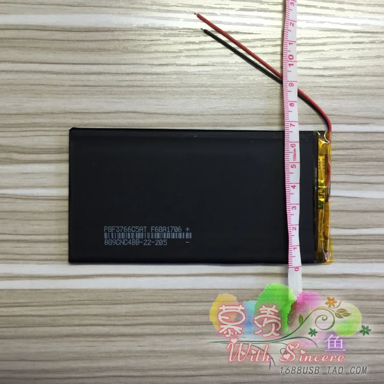 Новинка лидер продаж ультратонкий полимерный литиевый аккумулятор 3766125 в power station