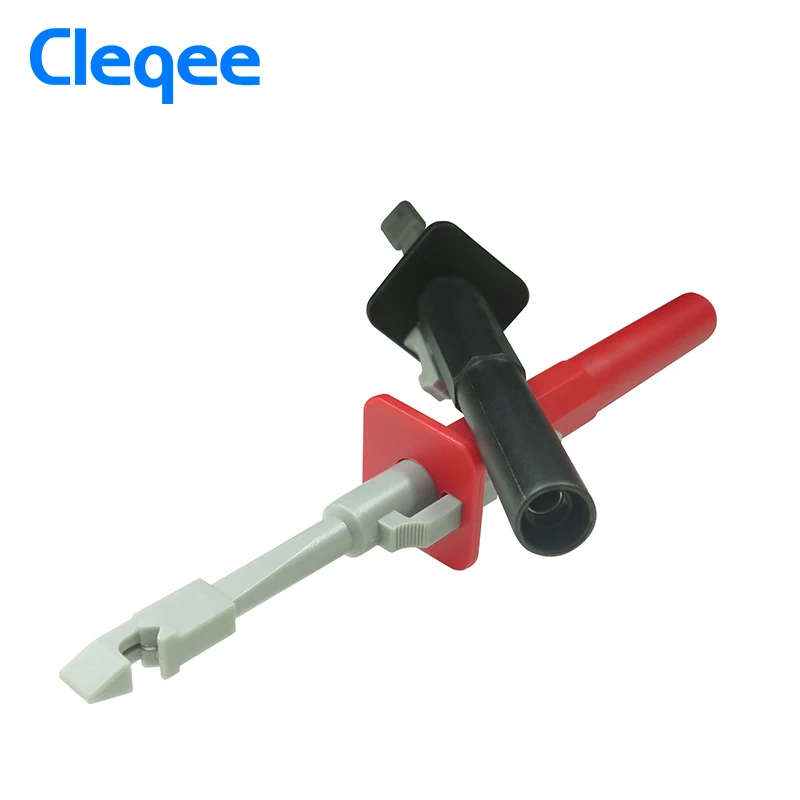 Клипса Аллигатор Cleqee P5006 комплект из 2 зажимов для проверки изоляции пирсинга