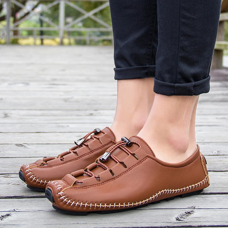 WOLF WHO Fashion Men Shoes Male Casual Shoes Slip On Lazy Men's Sneakers Cheap Flats Moccasins Men Loafers tenis masculino X-189