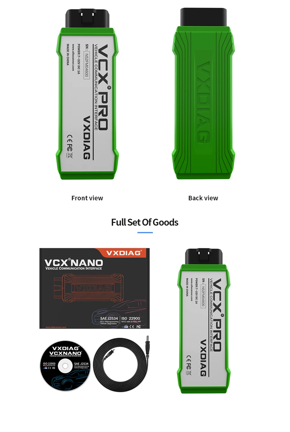 VXDIAG VCX NANO PRO 3 в 1 для gm лучше, чем для gm mdi обновление онлайн VXDIAG для volvo лучше, чем для volvo vida dice