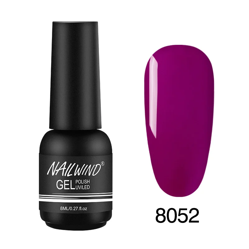 Гель nailwind лак для ногтей неоновый гель гибридные Лаки Полупостоянный лак для ногтей УФ основа верхнее покрытие 8 мл все для маникюра гель лак - Цвет: 8052