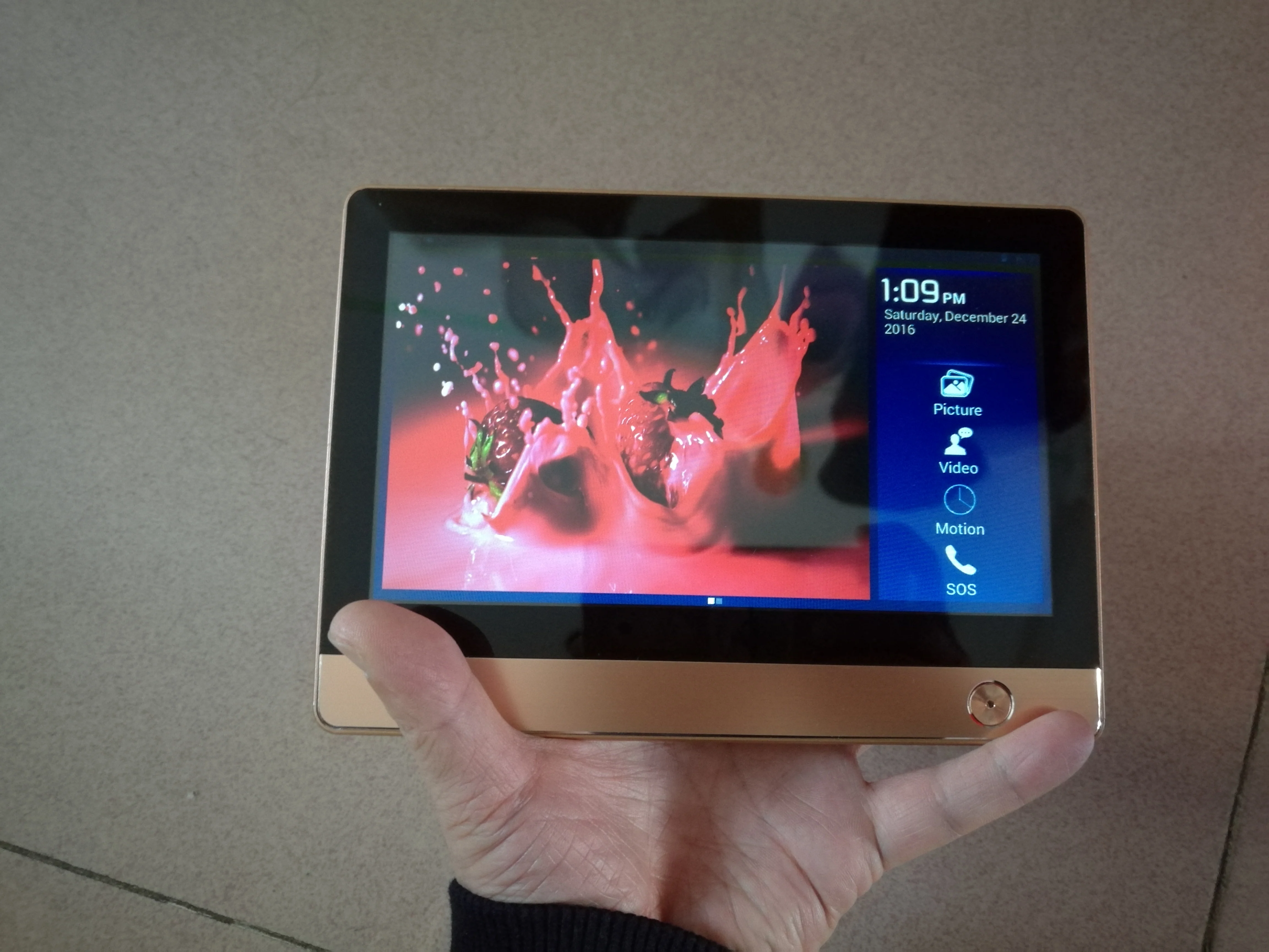 Великий Продвижение обновлен ihome4 Android IOS Беспроводной Wi Fi глазок видеомонитор