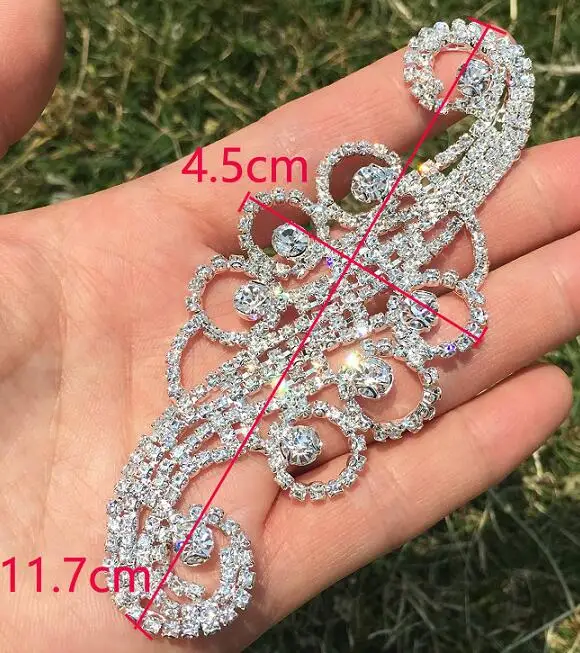 as image Изящная маленькая Хрустальная аппликация для платья, пояса, украшения, блестящие прозрачные стразы, аппликация для невесты, свадебное украшение, сделай сам, камень - Цвет: as image