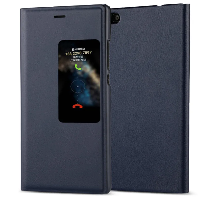 Huawei P8 кожаный чехол флип телефон Чехол Ascend Coque Para Капа для роскошный сумка