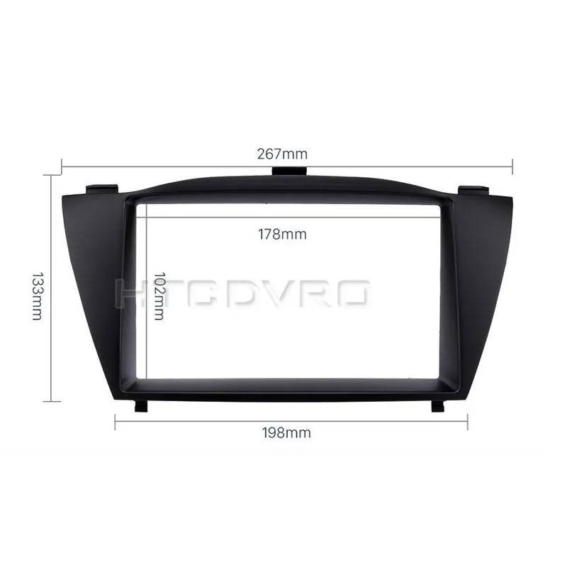 YMODVHT 178x102/178x100/173x98 автомобильный Радио фасции для Hyundai Tucson IX35 2010 стерео панель тире