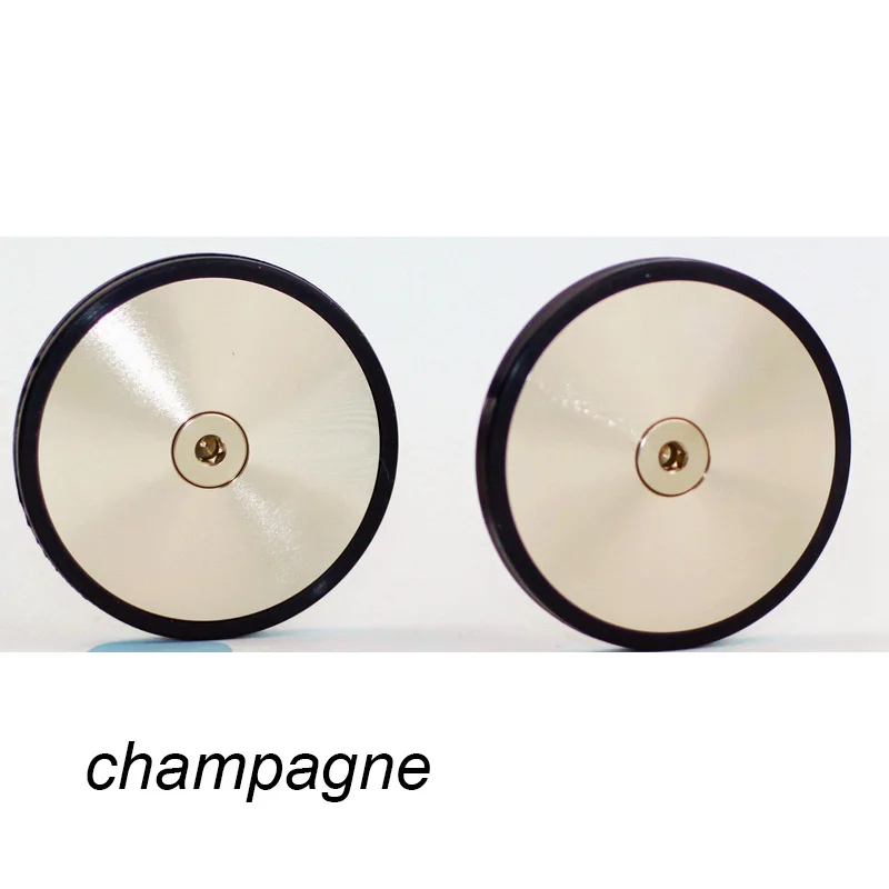 champagne 1 пара уплотнений для велосипеда Easywheel 4 цвета алюминиевый сплав подшипник супер легкий легко колеса ролики для Brompton 21 г/шт - Цвет: champagne
