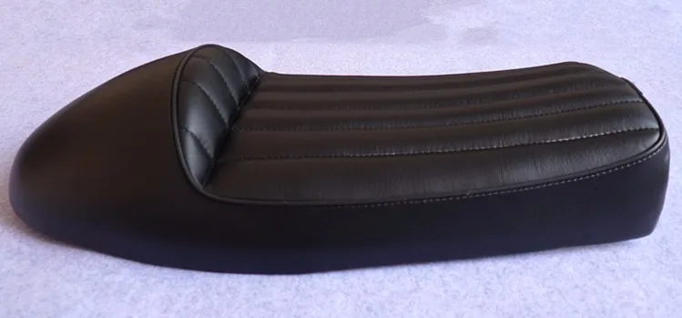 

Universal CG Motorcycle Cafe Seat Assy CG125 Motorbike Modified Seat Cover Retro Cushion Plastic Bottom