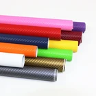 Виниловая 3d-пленка из углеродного волокна, 30x127 см