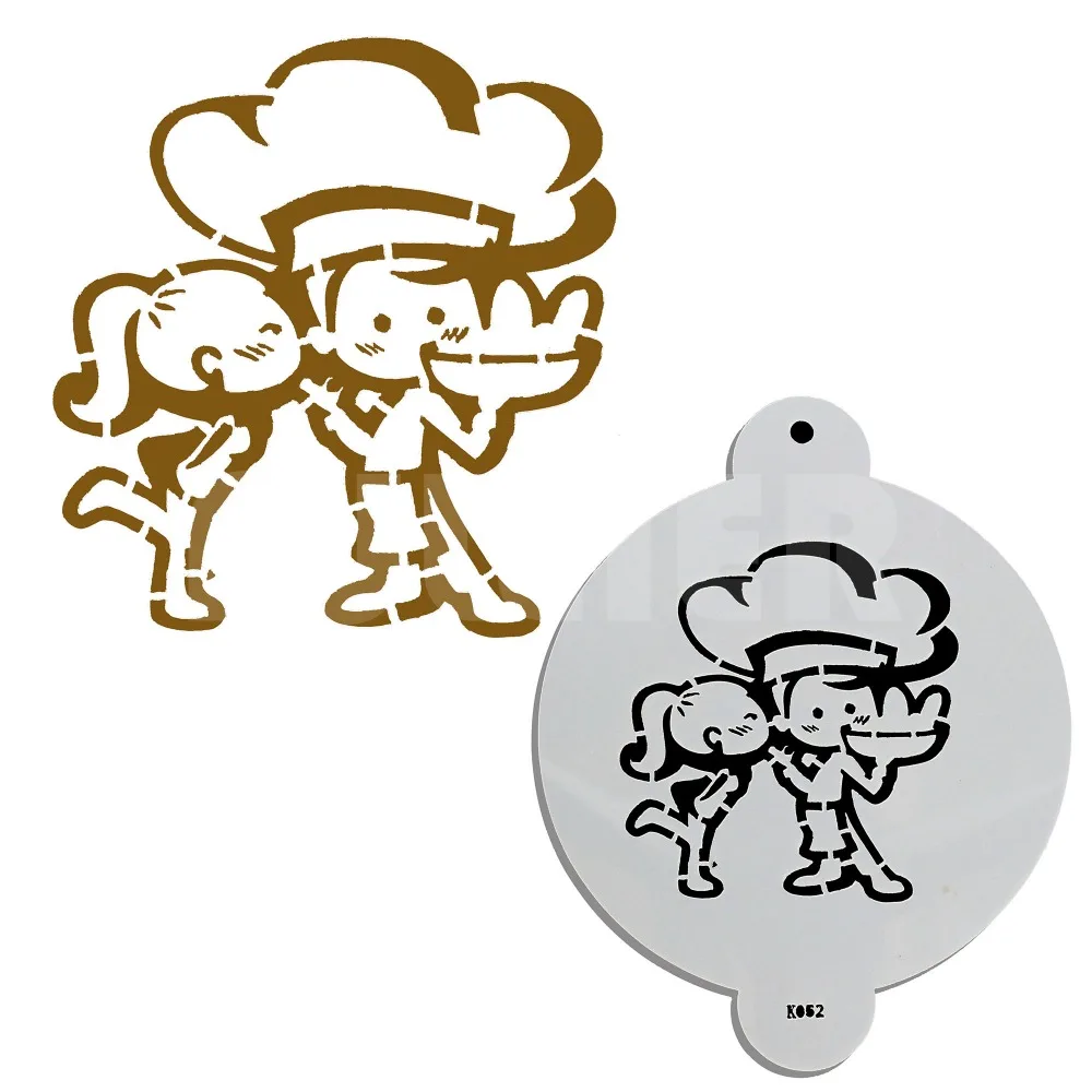 DIY шаблон поварского торта трафарет для выпечки свадебный торт форма печенья