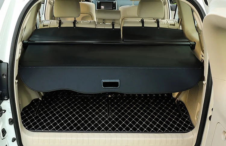 For TOYOTA Land Cruiser Prado J150 2010-2021 Aluminum+Canvas Rear Cargo Cover privacy Trunk Screen Security Shield shade | Автомобили и
