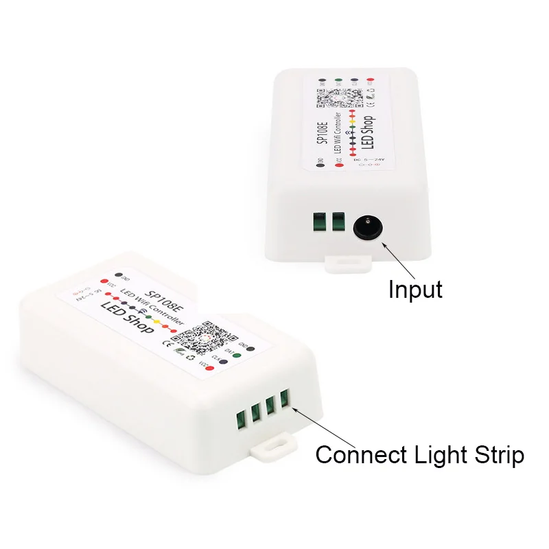 DC5V 24V SP105E Bluetooth WS2811 WS2812B светодиодный контроллер SP108E SK6812 RGB/RGBW APA102 SP110E WS2801 пикселей