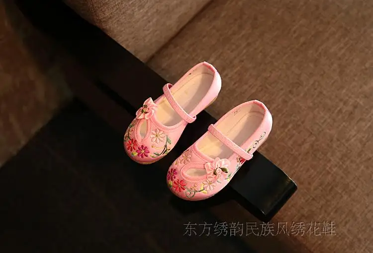 Новинка 2017 года мягкая дышащая детская Тканевая обувь в стиле старого Пекина