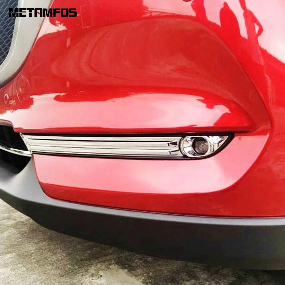 Передняя противотуманная фара из углеродного волокна для Mazda CX5 CX 5 KF 2017 2019 2020