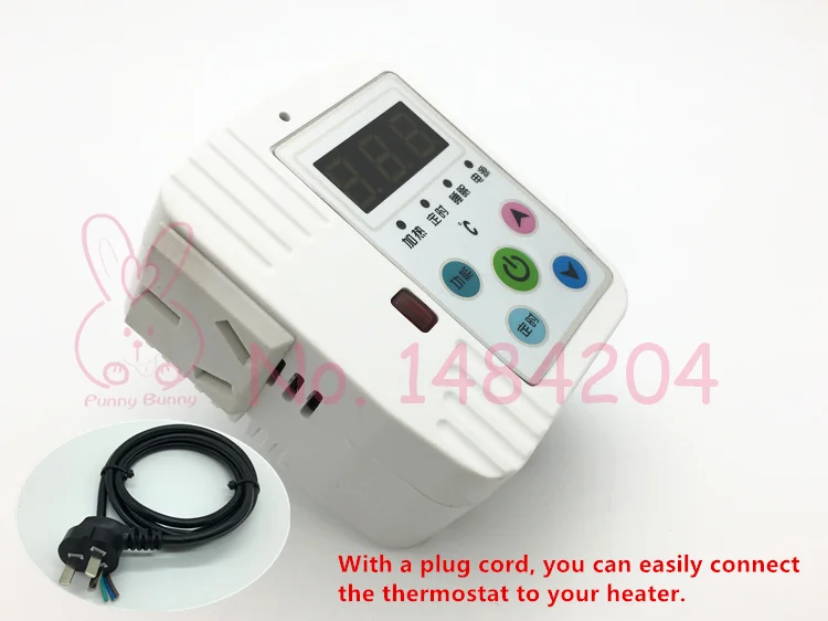 Цифровой термостат для электрического нагревателя напольный нагревательный