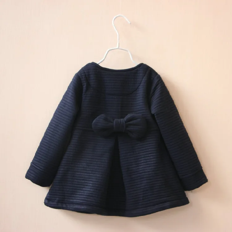 Осенне зимние куртки для девочек детское однобортное пальто с изображением