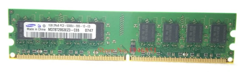 Samsung Настольный память 1 Гб 2 ГБ 4 ГБ DDR2 533 667 800 МГц PC2-5300 6400U ПК Оперативная память 800 6400 2G 240-pin
