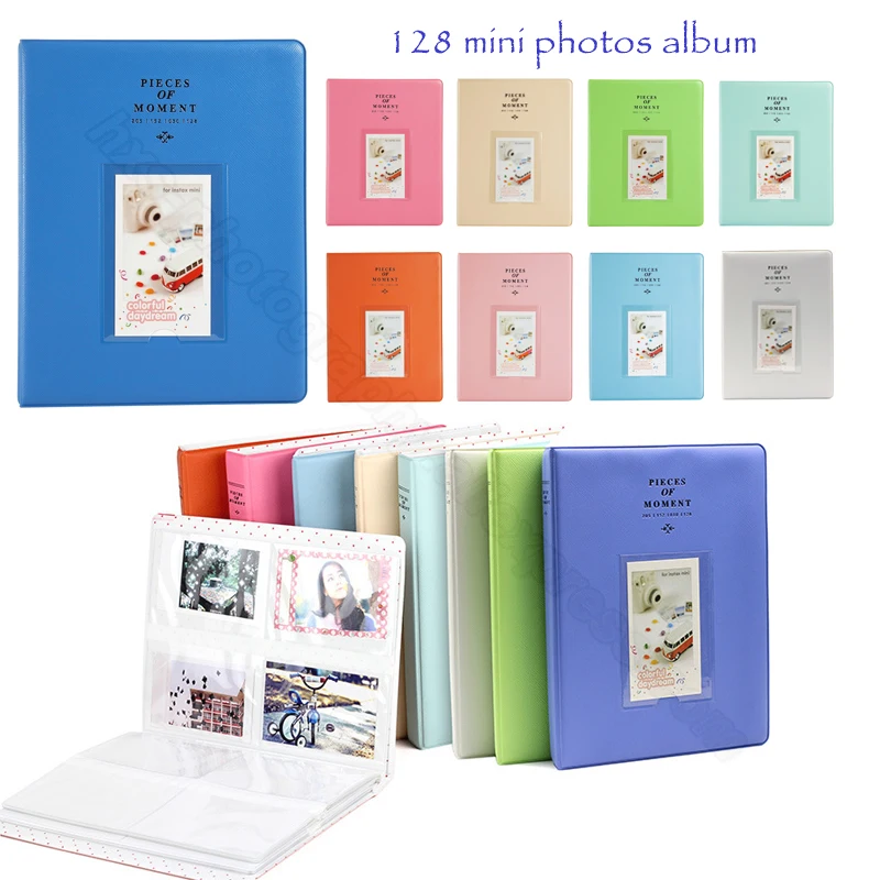 128 фото альбом для Fujifilm Instax Mini 11 8 + 9 70 7s 25 26 50s 90 пленка Share SP 1 2 Polaroid PIC 300 Z2300