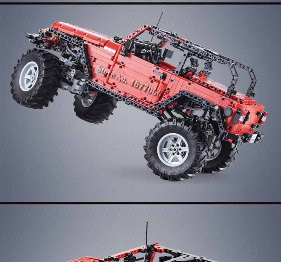 Cada RC внедорожный автомобиль Adventurer Technic строительные блоки пульт дистанционного управления автомобиля кирпичи blocktoy детские игрушки для детей мальчиков