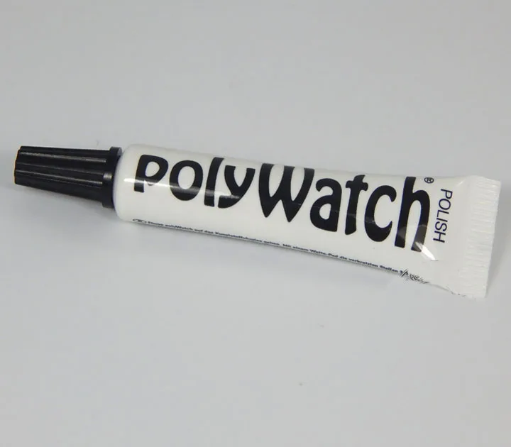 Немецкая паста для удаления царапин PolyWatch, 5 г, крем для удаления мелких царапин для ремонта, акриловый пластиковый циферблат часов, такой как Swatch