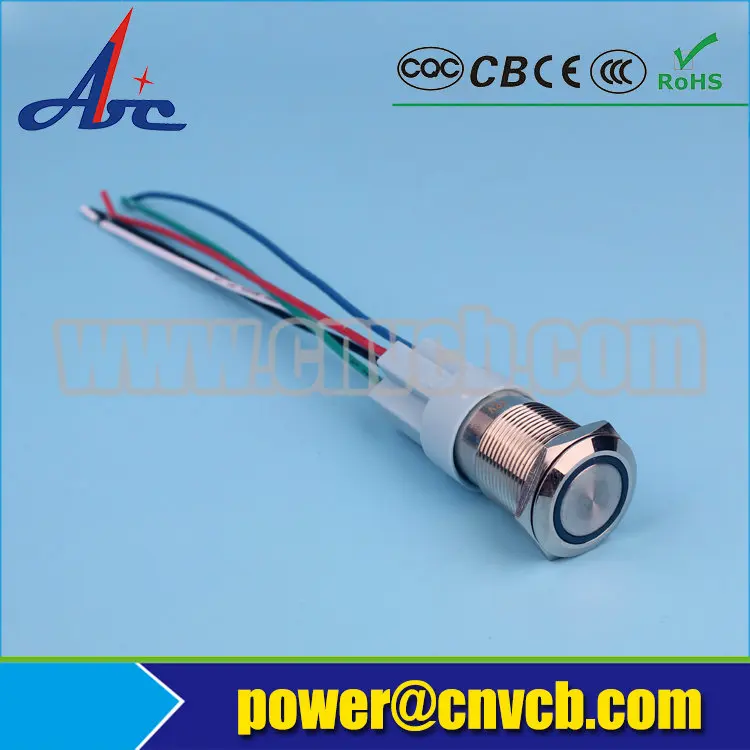 SET109 китайский поставщик 16 мм водонепроницаемый кольцевой светодиодный