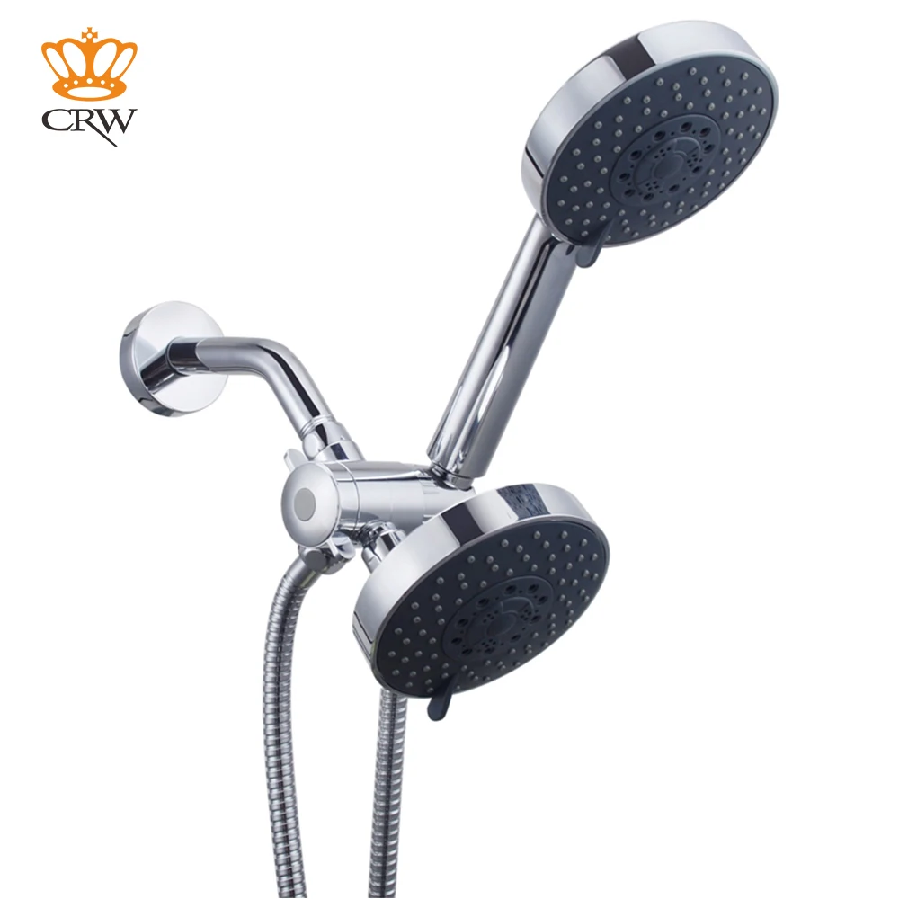 CRW Лейка для душа комбо 3 режима хромированная ванная комната с функцией экономии